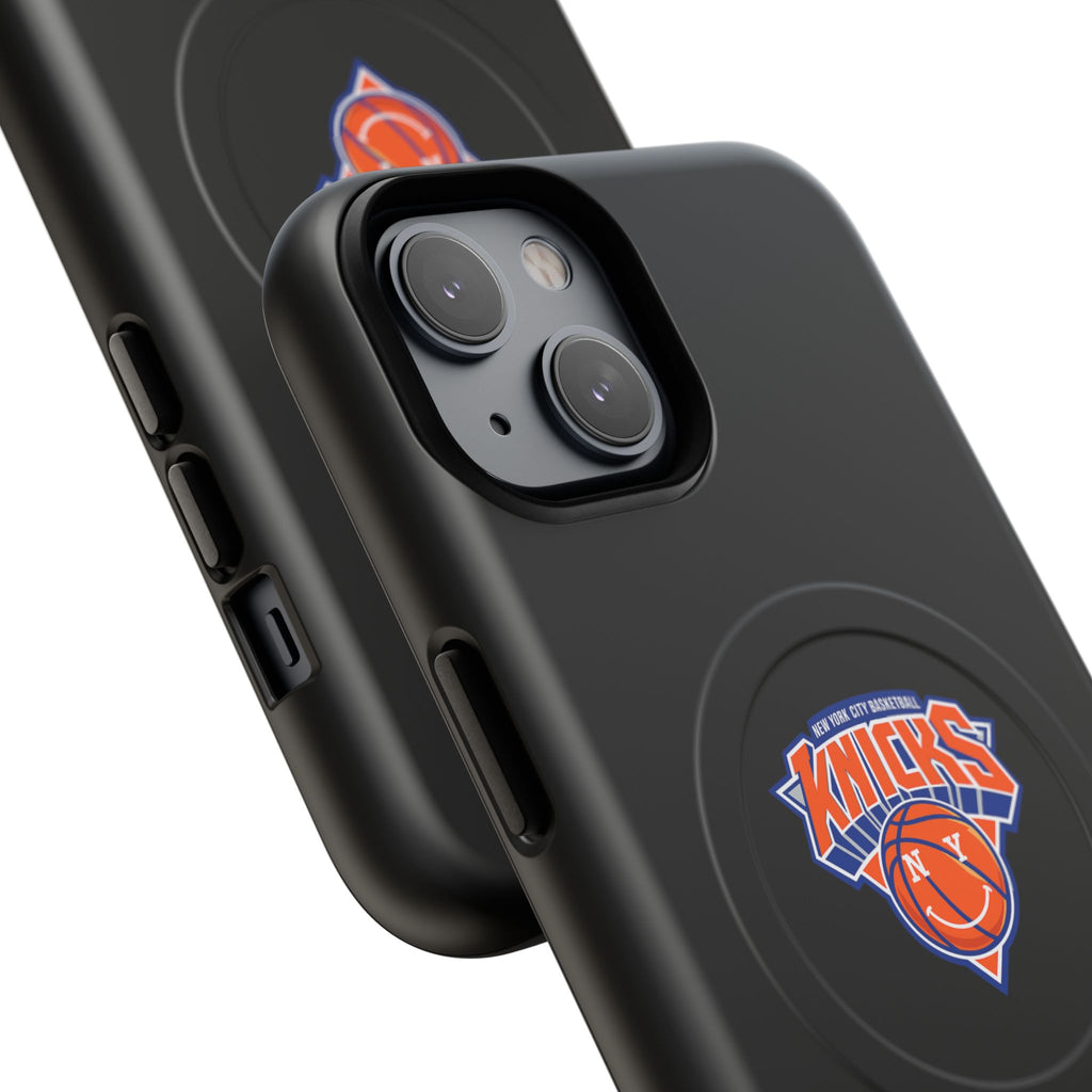 New York Knicks Tough Magnetic Phone Case — Magnetic Shockproof Phone Case with Knicks Logo
