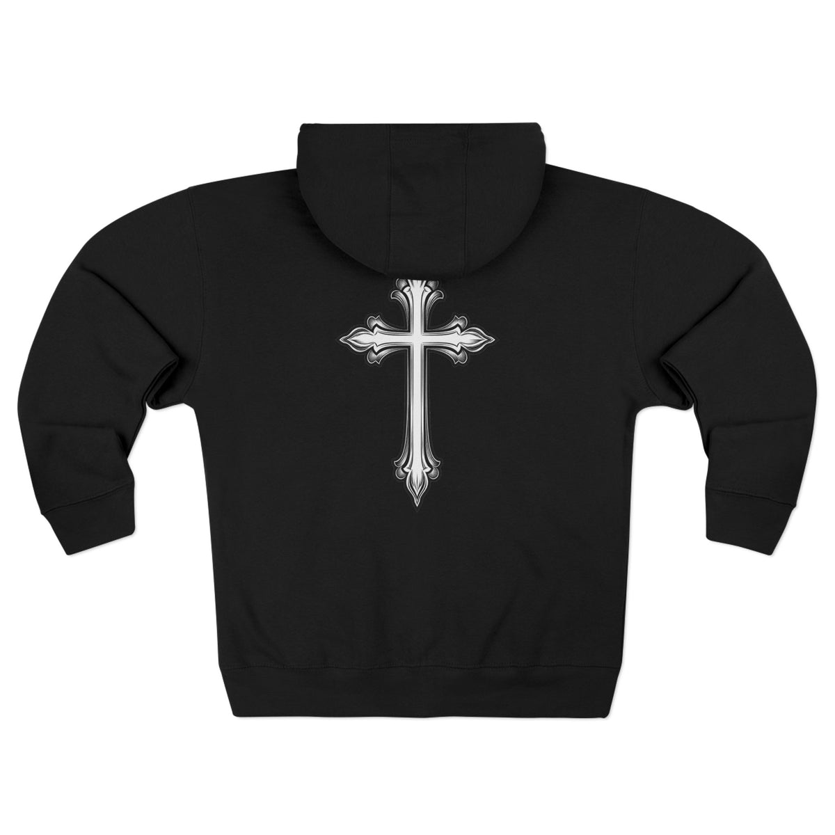 Cross Zip Hoodie