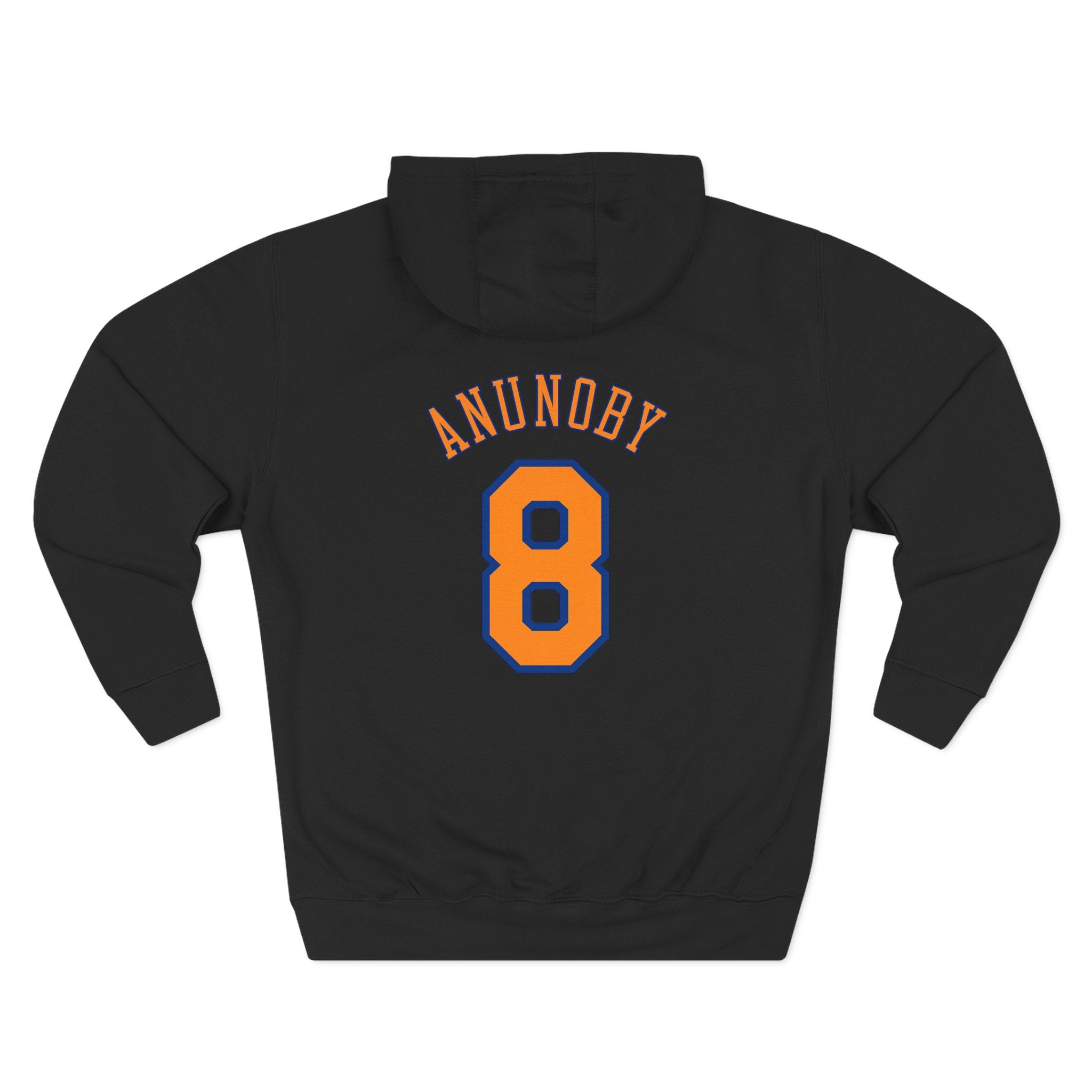 Knicks-Inspired 'Anunoby 8' Basketball Hoodie