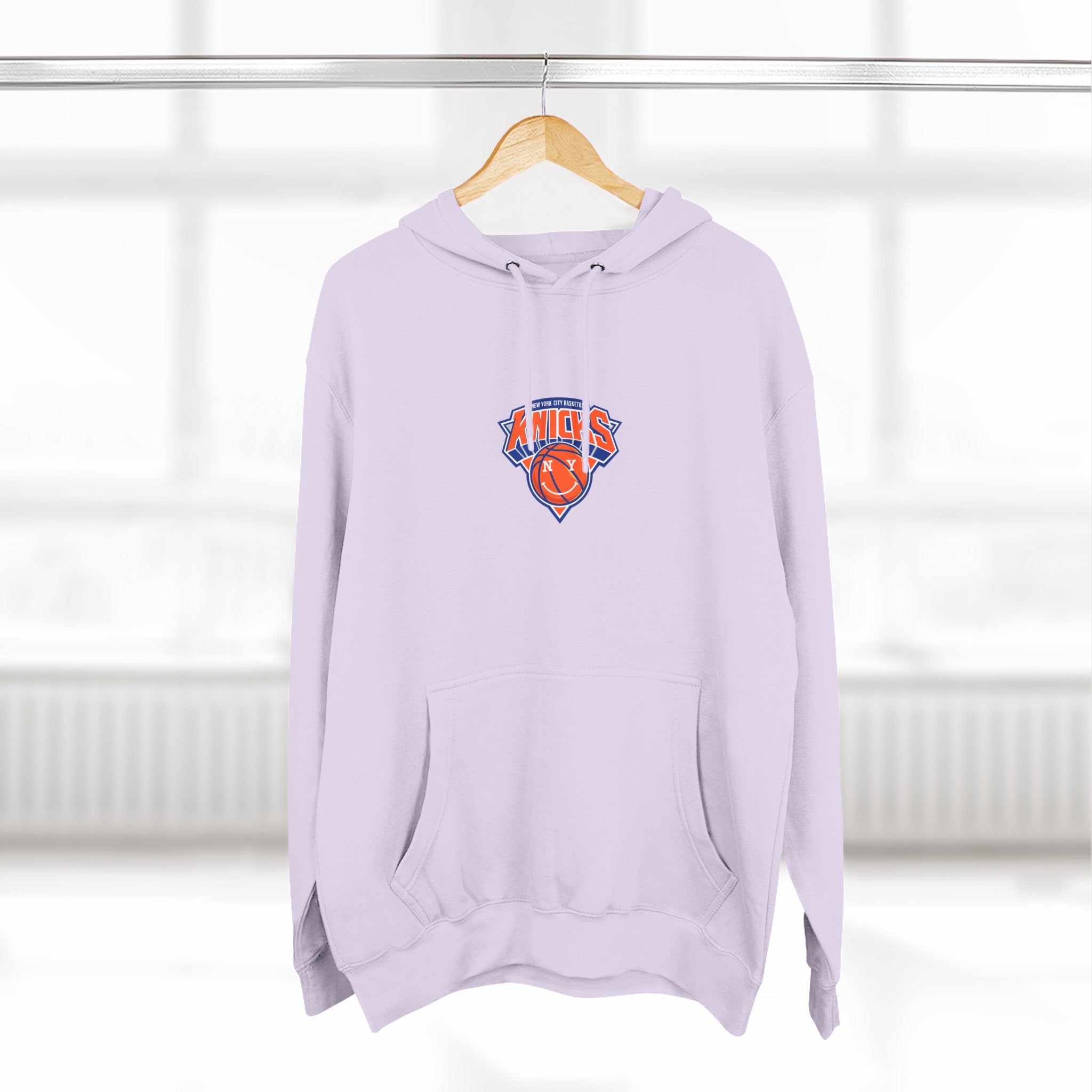 Knicks Basketball Hoodie — 'Towns 32' Team Logo Fleece Pullover