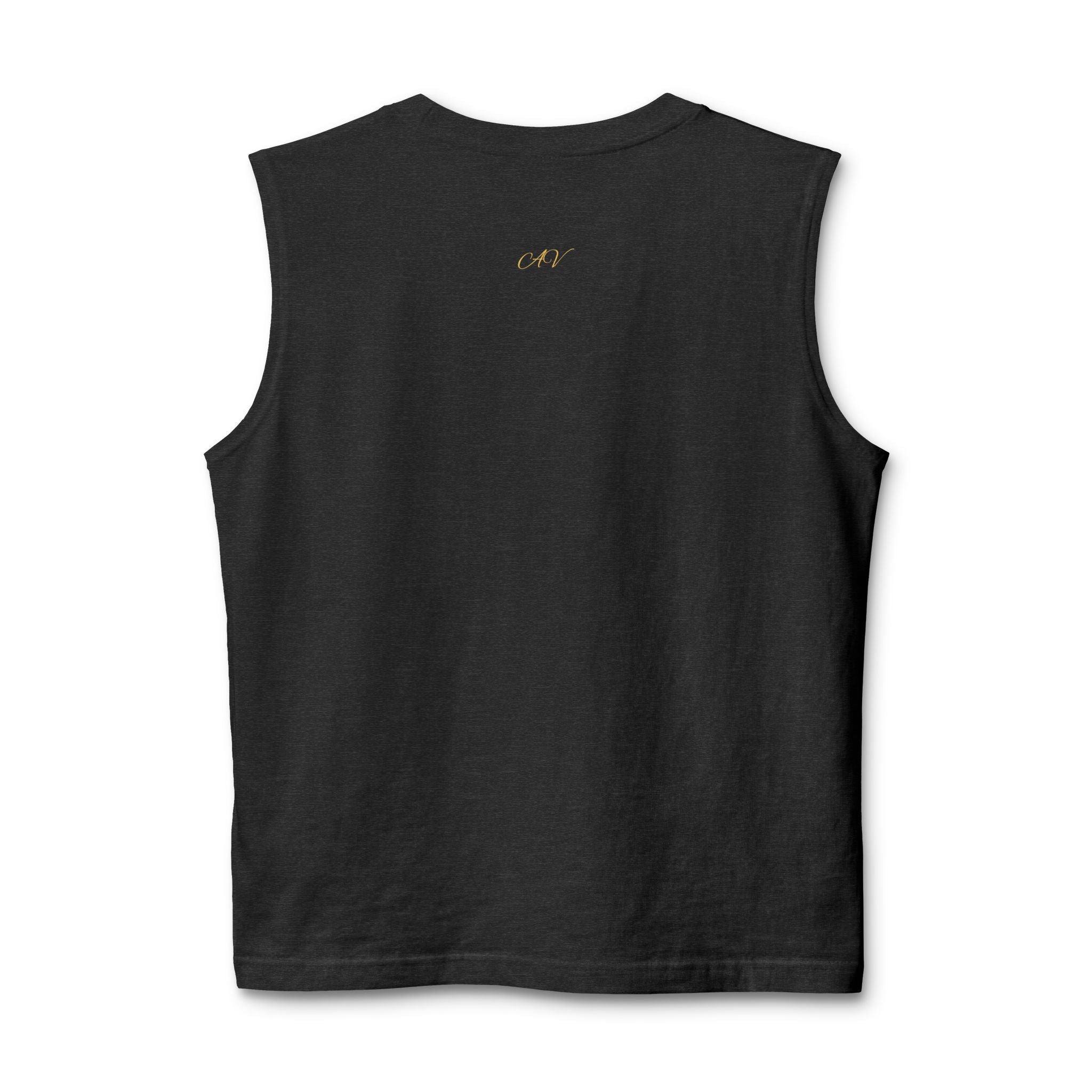 Vintage Glam Portrait Muscle Tank