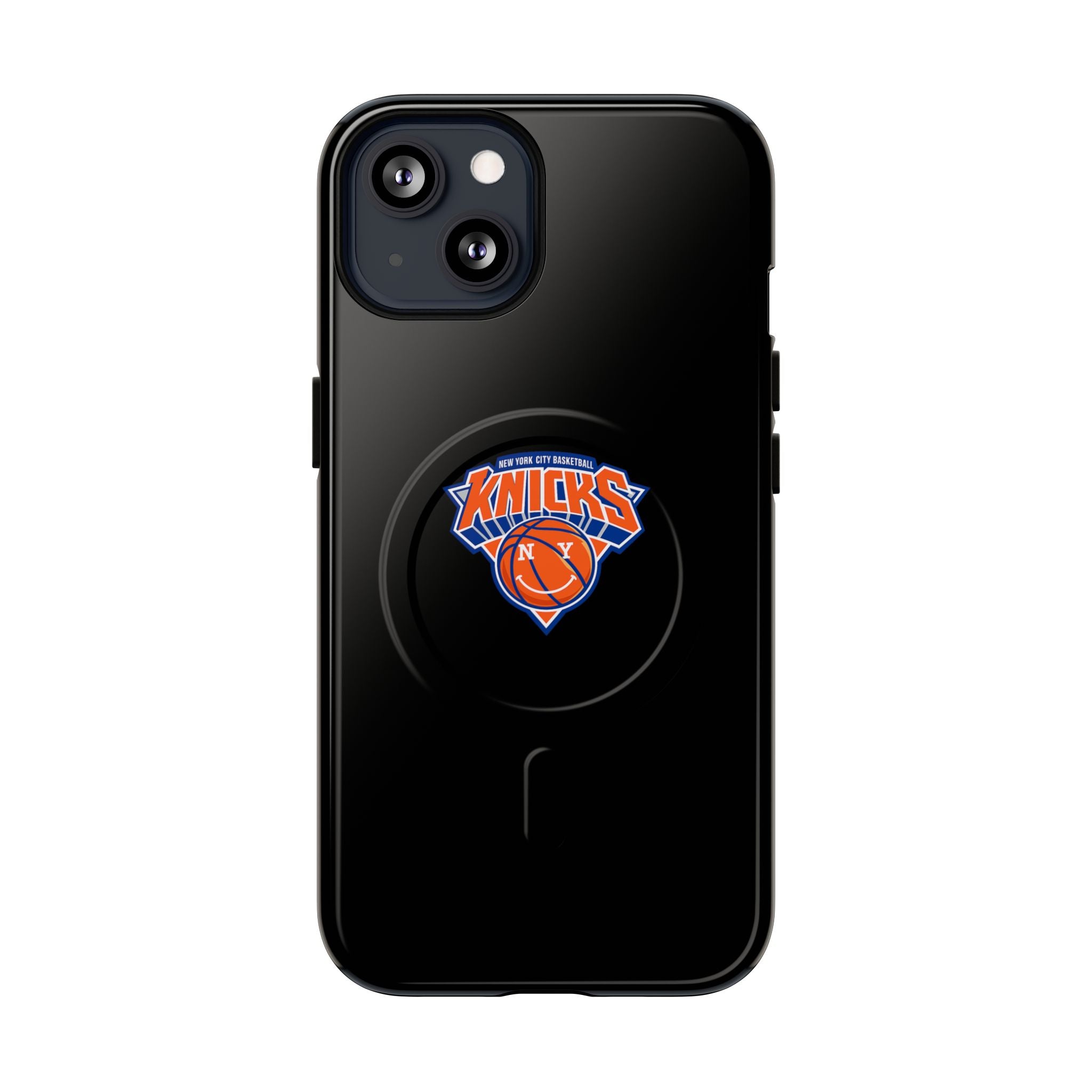 New York Knicks Tough Magnetic Phone Case — Magnetic Shockproof Phone Case with Knicks Logo