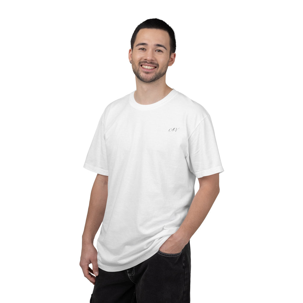 Knicks In Four T‑Shirt — Statue of Liberty Clouds Graphic Tee