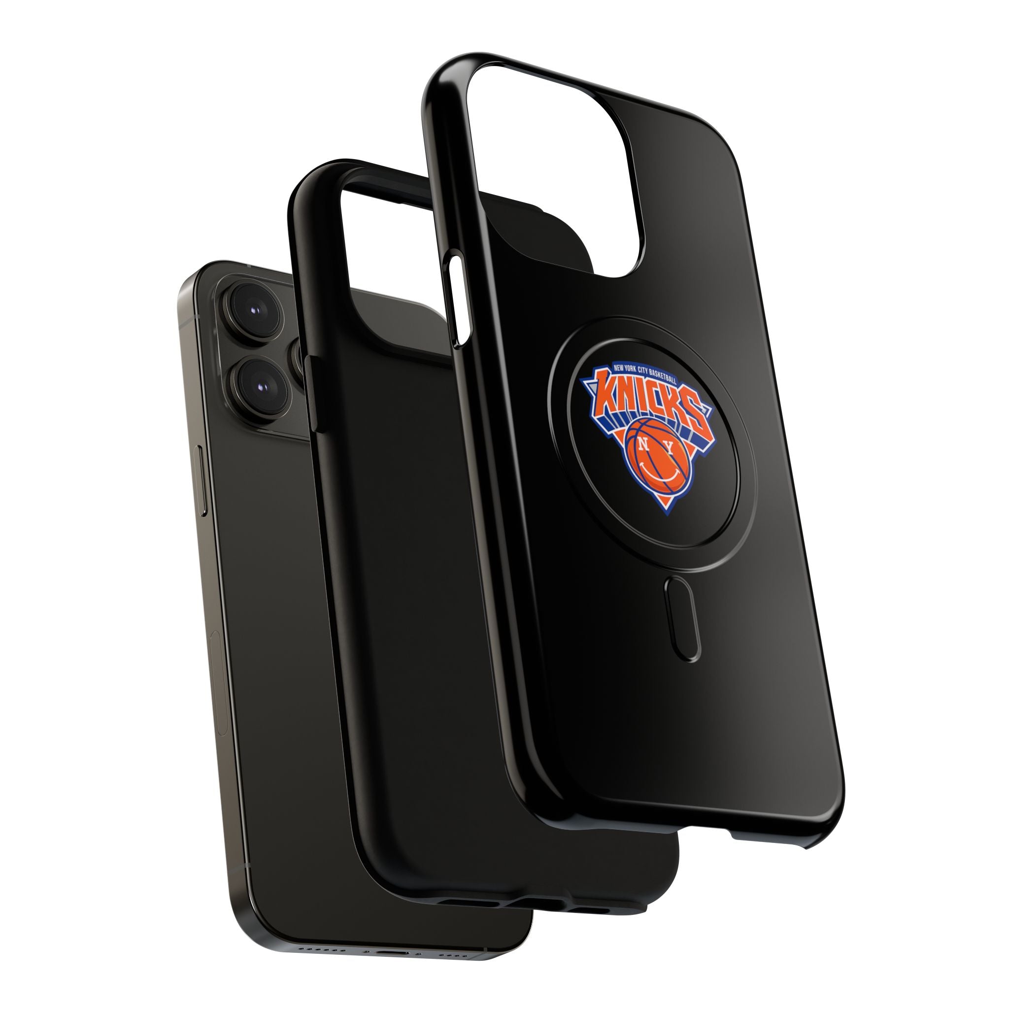 New York Knicks Tough Magnetic Phone Case — Magnetic Shockproof Phone Case with Knicks Logo