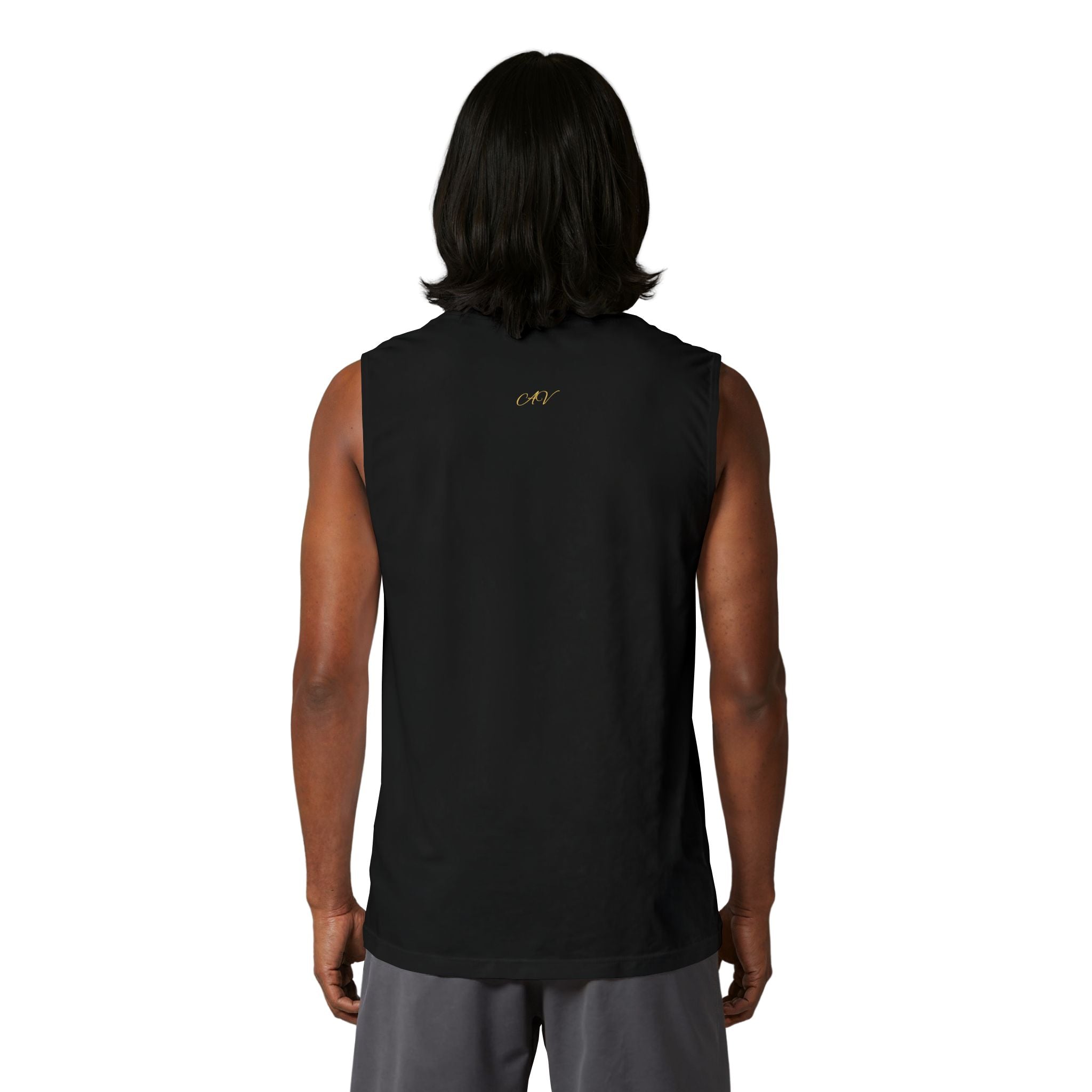 Vintage Glam Portrait Muscle Tank