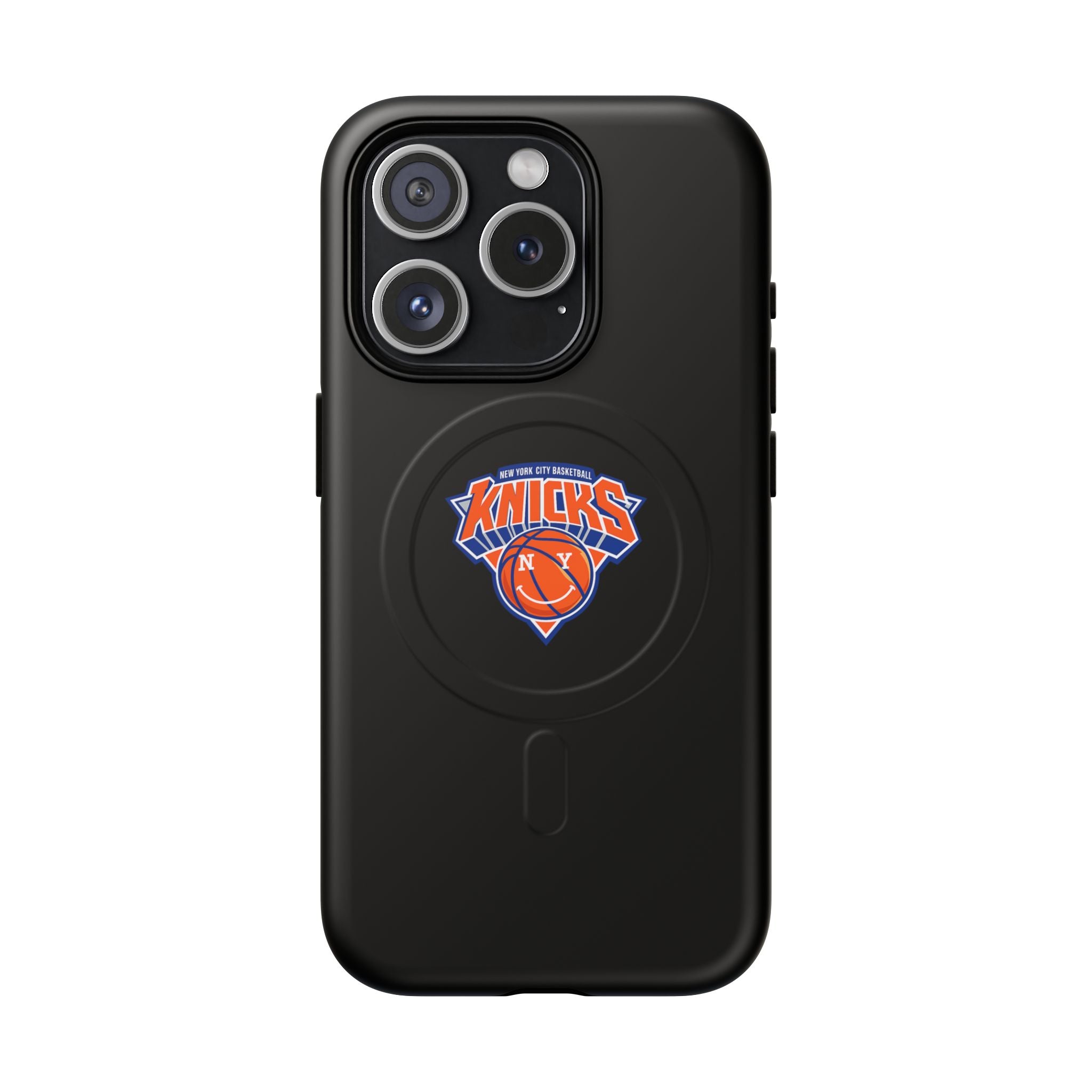 New York Knicks Tough Magnetic Phone Case — Magnetic Shockproof Phone Case with Knicks Logo