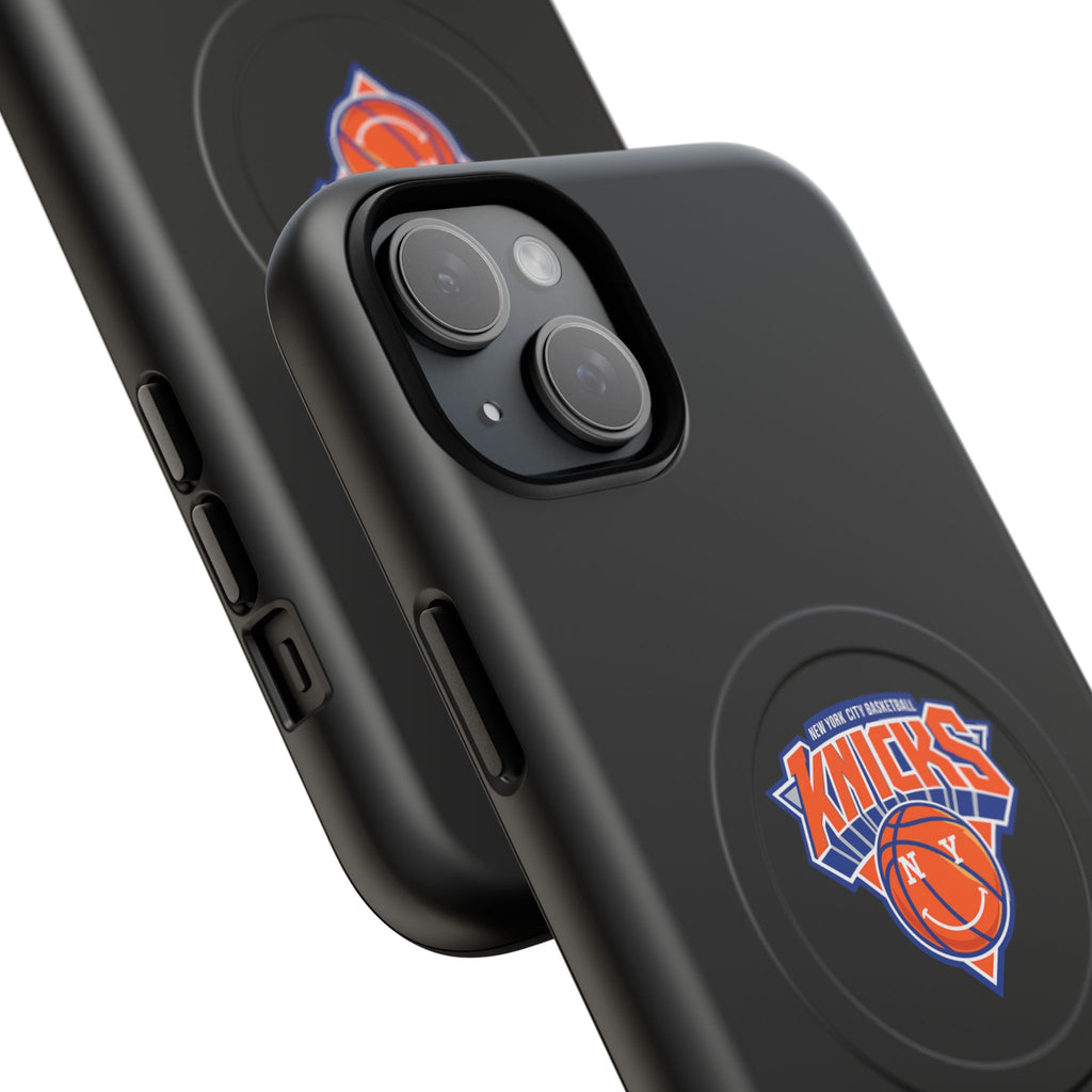 New York Knicks Tough Magnetic Phone Case — Magnetic Shockproof Phone Case with Knicks Logo