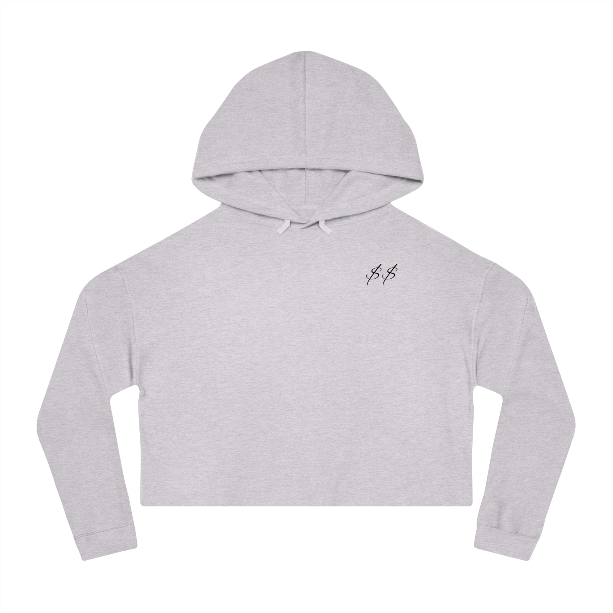 “Bad Bitch 1” Woman's Graphic Cropped Hooded Sweatshirt