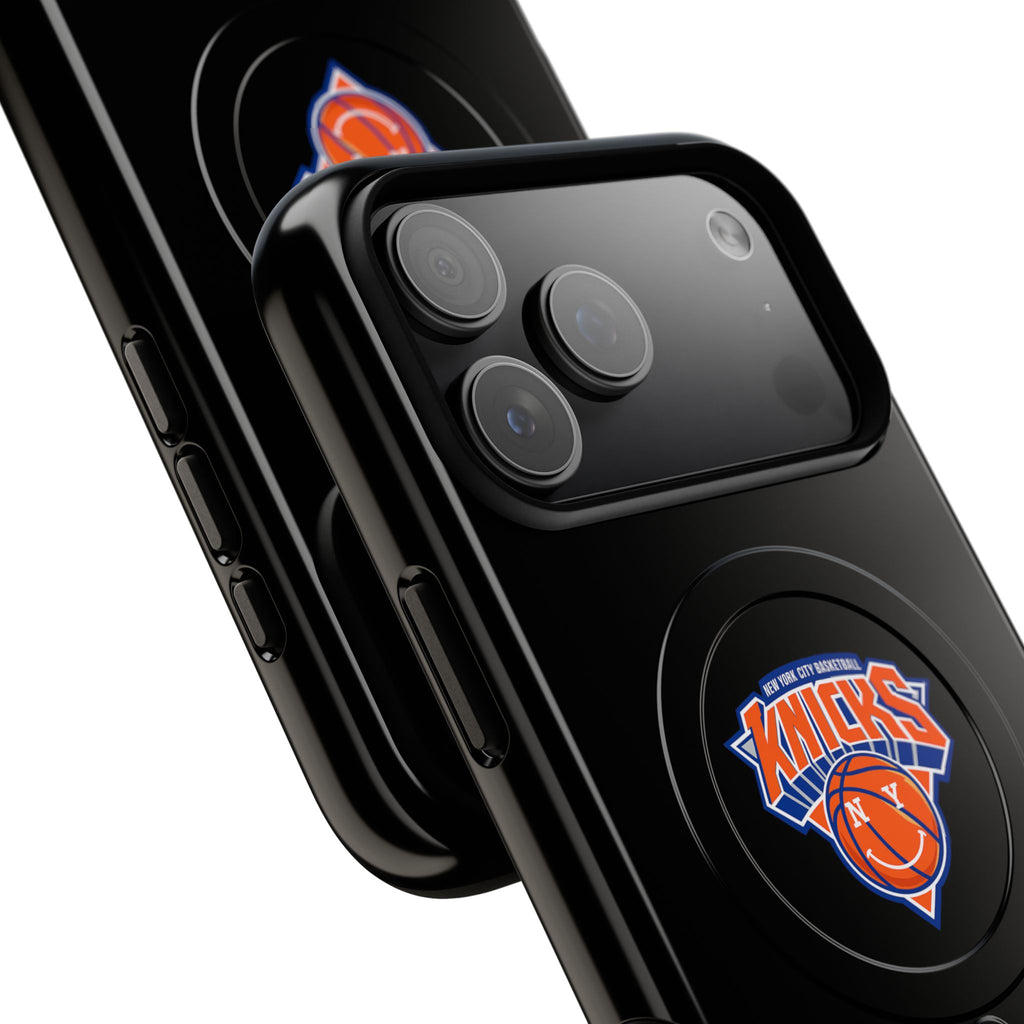 New York Knicks Tough Magnetic Phone Case — Magnetic Shockproof Phone Case with Knicks Logo