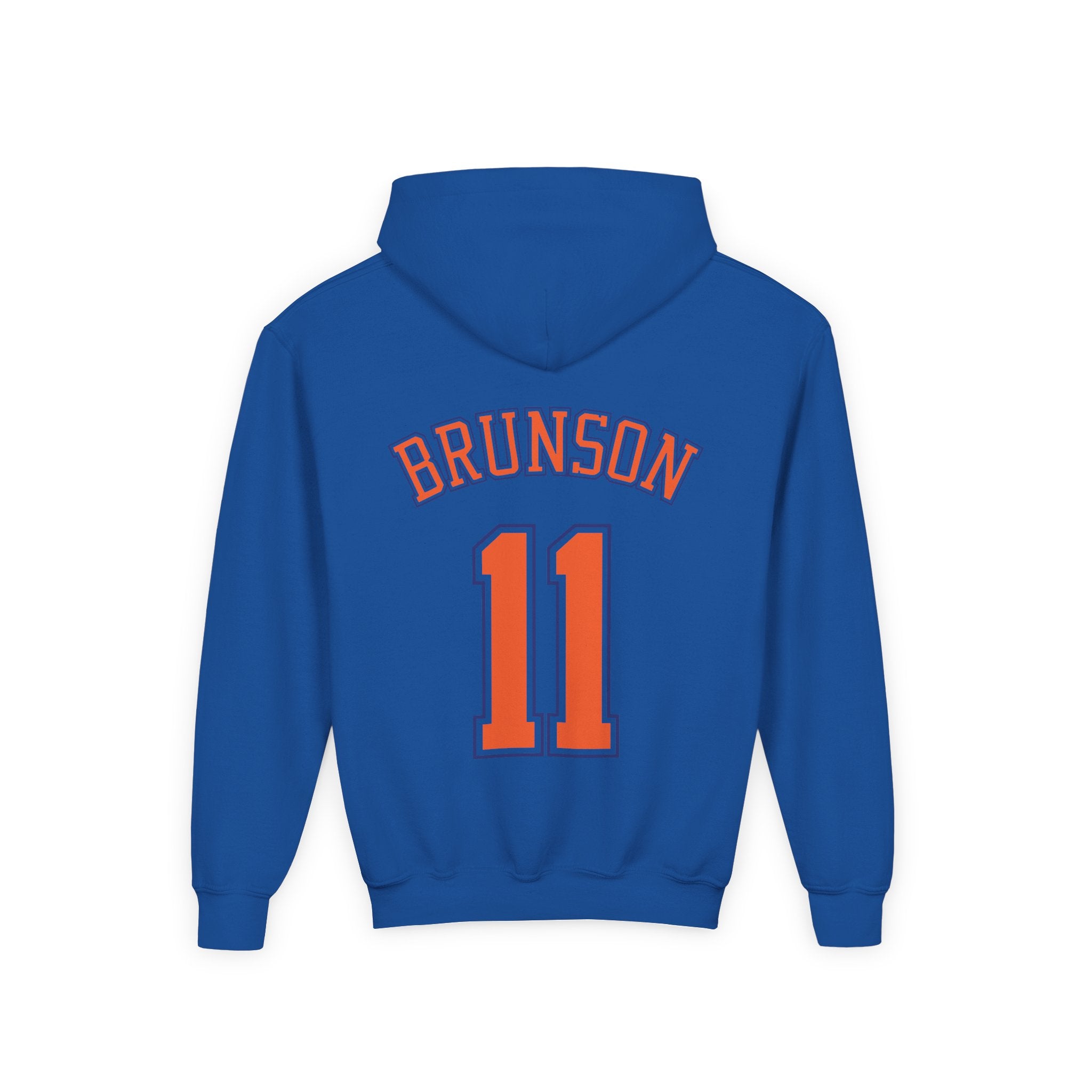 Youth Knicks 'Brunson 11' Basketball Hoodie - Team Logo Youth Sweatshirt