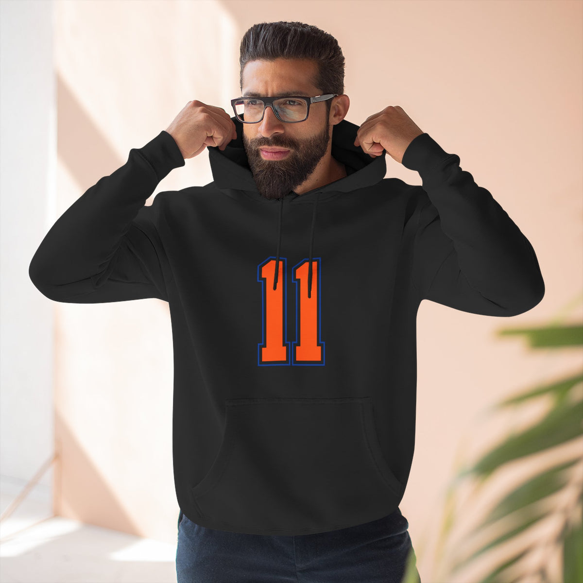New York Graphic Basketball Fleece Hoodie