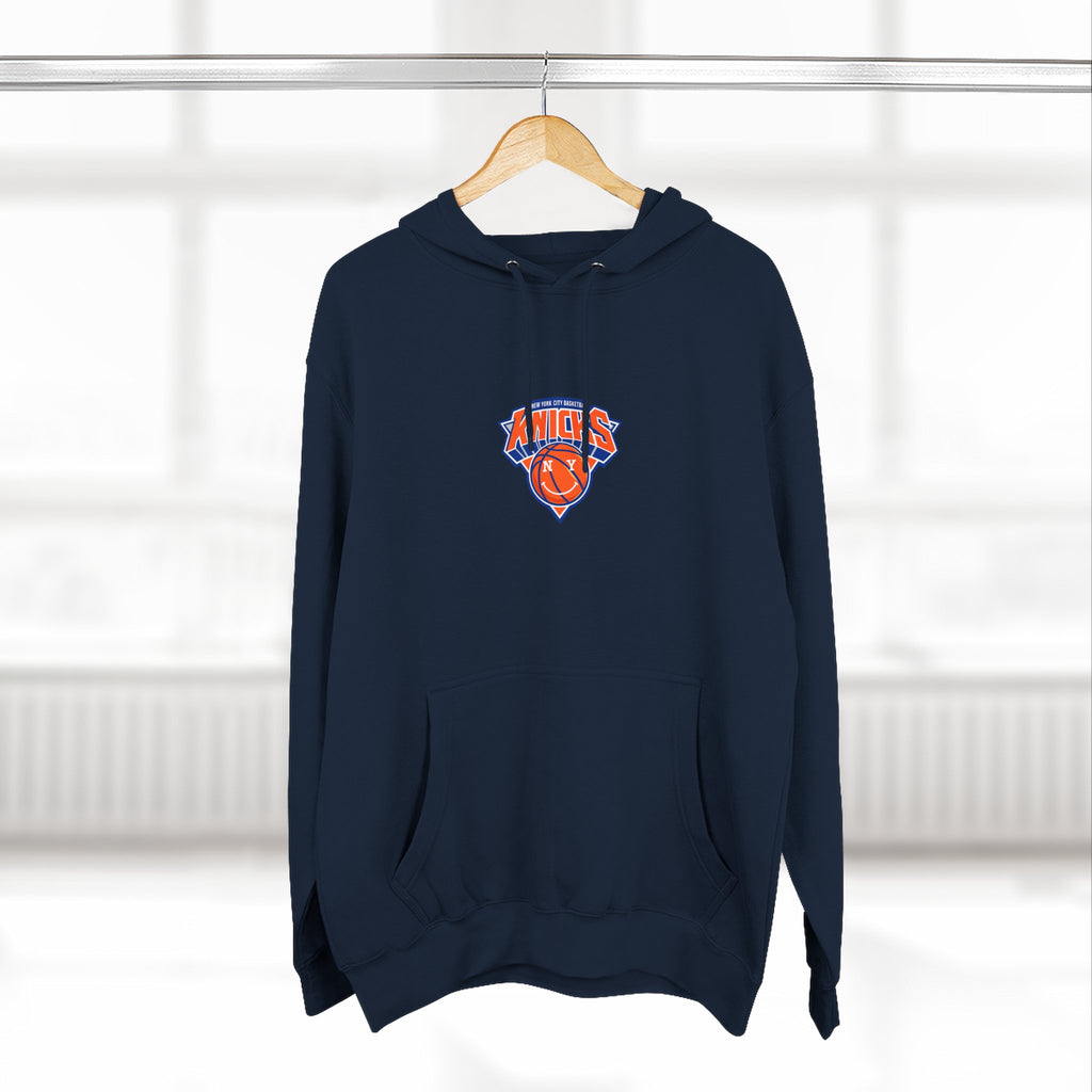 Knicks Basketball Hoodie — 'Towns 32' Team Logo Fleece Pullover