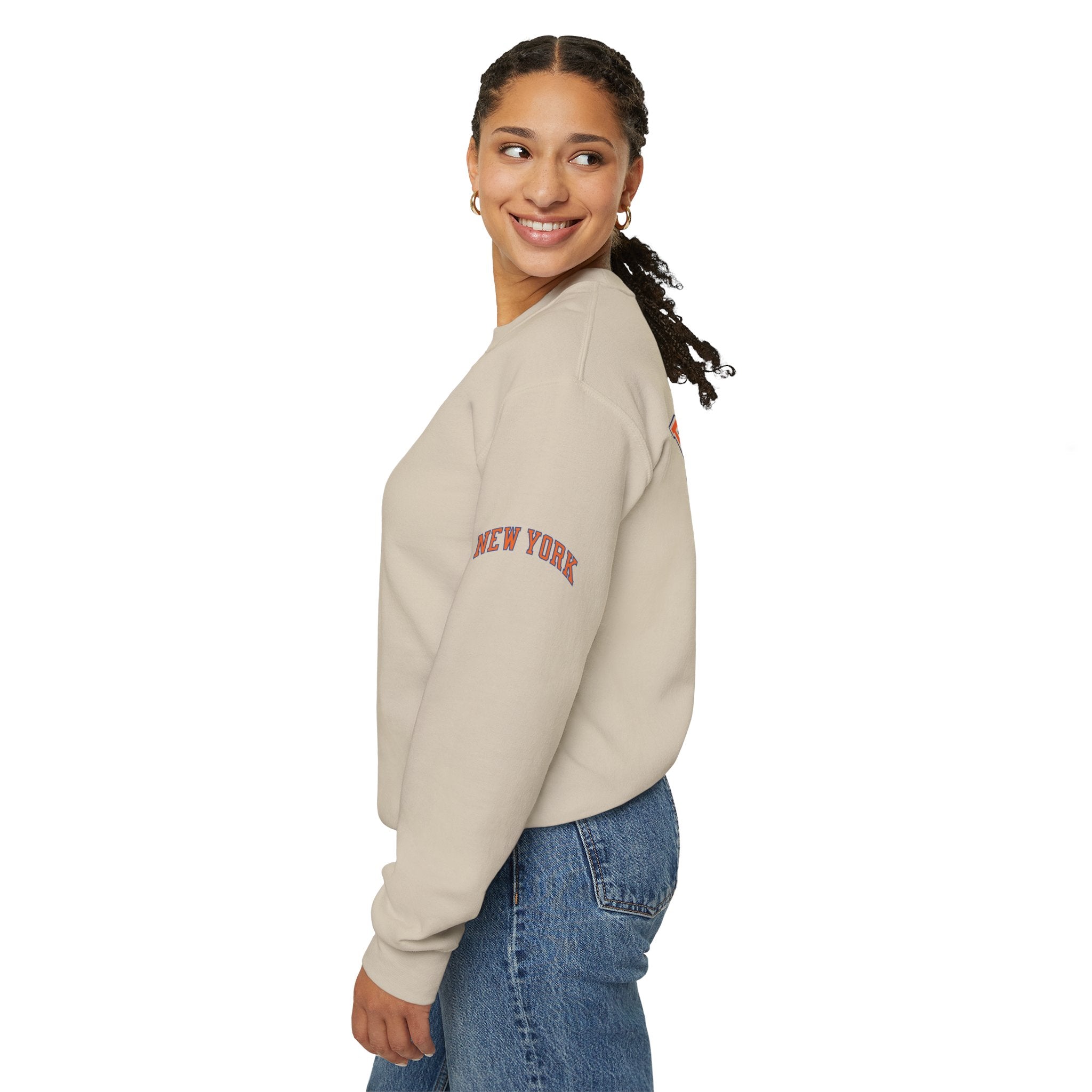 Knicks Brunson #11 Crewneck Sweatshirt — New York Basketball Pullover