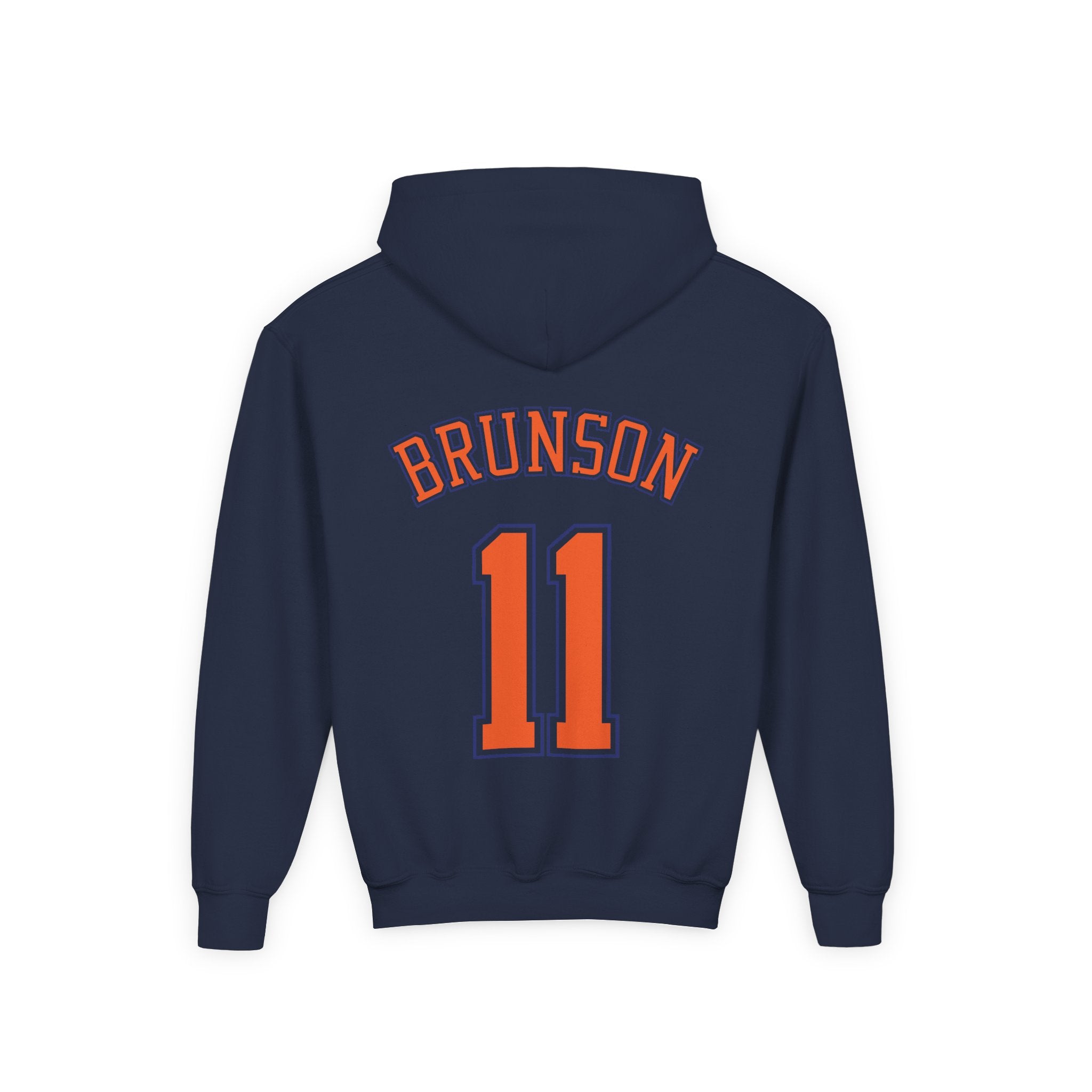 Youth Knicks 'Brunson 11' Basketball Hoodie - Team Logo Youth Sweatshirt